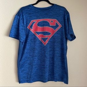 Superman branded Short Sleeve Shirt Size L